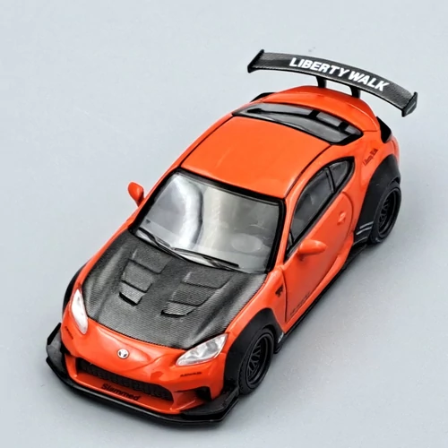 Toyota GR86 LB-Nation 2024 1:64 885 Mini Gt autó modell