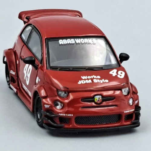 Fiath Abarth 595 2024 1:64 MiniGT 963 modellautó