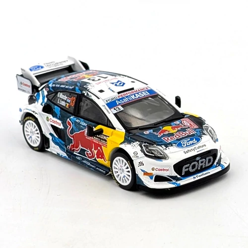 Ford Puma Rally1 #13 1:64 Mini Gt 974 fém autó modell