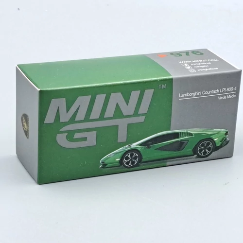 Lamborghini Countach LPI 800-4 1:64 976 minigt autó modell kisautó