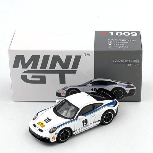 Porsche 911 Dakar 1:64 Mini GT 1009 die cast