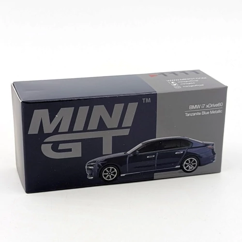 BMW i7 xDrive60 2022 1:64 Mini Gt 1111 autómodell