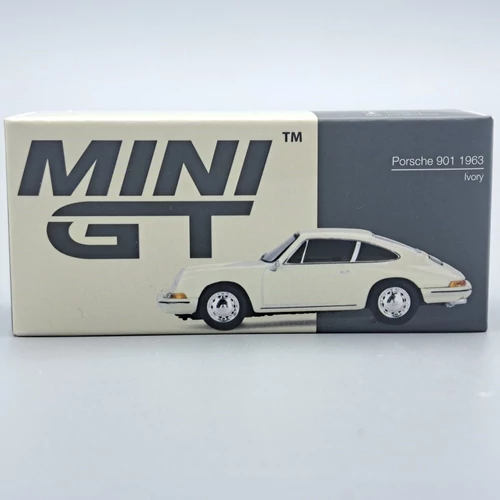 Porsche 901 1963 1:64 vaj 642 MiniGt fém autó modell