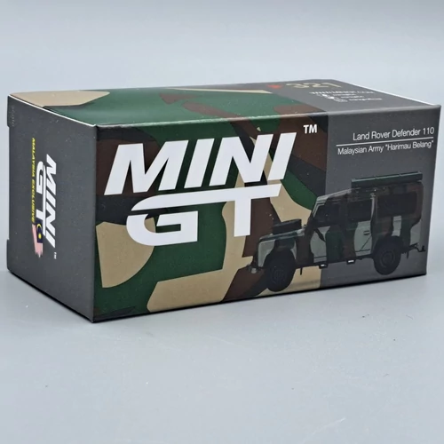 Land Rover Defender 110 1:64 Mini GT 321 autómodell kisautó
