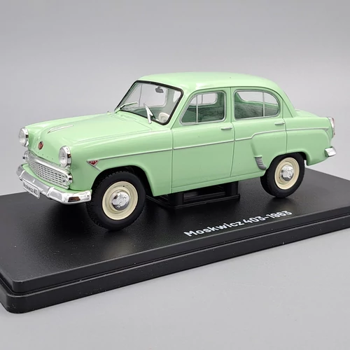 Moszkvics 403 1:24 zöld fém autó modell