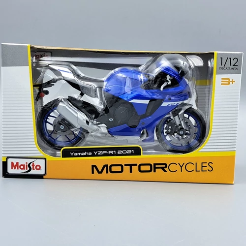 Yamaha YZF-R1 2021 1:12 Maisto motorkerékpár modell