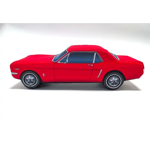 Plüss Ford Mustang Coupe 1964 piros