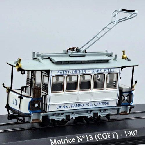 Motrice No13 CGFT-1907 1:87 villamos modell