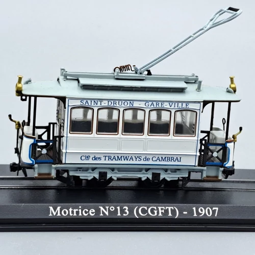 Motrice No13 CGFT-1907 1:87 villamos modell