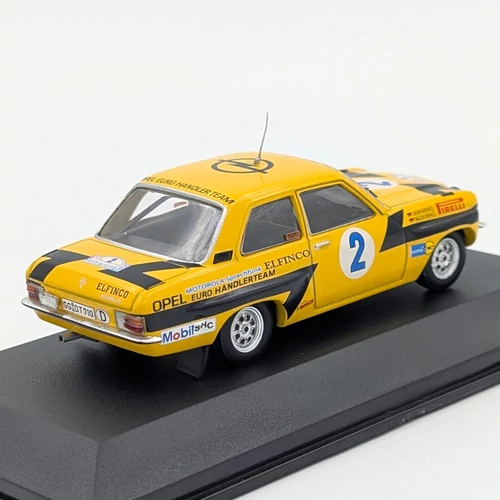 Opel Ascona 1.9SR 1975 1:43 Röhrl/Berger retró versenyautó