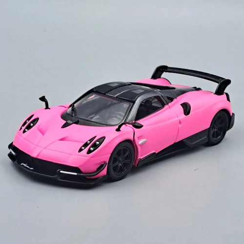 Pagani Huayra BC 2016 sötétrózsaszín Kinsmart kisautó