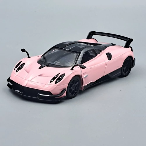 Pagani Huayra BC 2016 világosrózsaszín Kinsmart kisautó