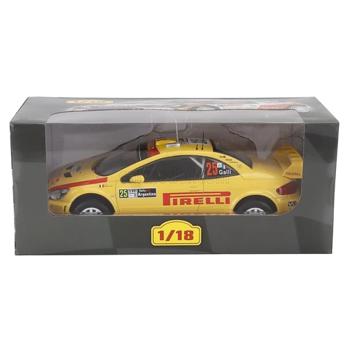 Peugeot 307 WRC 2006 1:18 Galli #25 rally autómodell