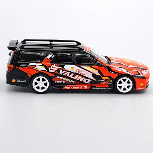 Nissan Stagea R34 1:64 PopRace fém modell autó