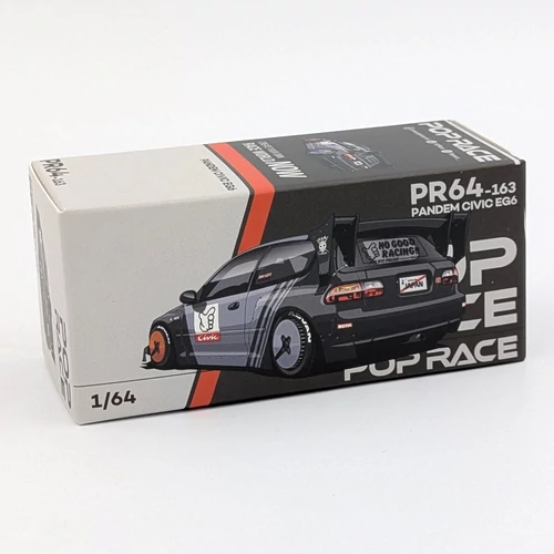 Pandem Civic EG6 Kanjozoku 1:64 Pop Race versenyautó modell
