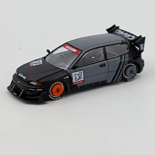 Pandem Civic EG6 Kanjozoku 1:64 Pop Race versenyautó modell