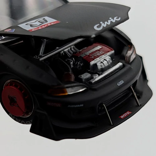 Pandem Civic EG6 Kanjozoku 1:64 Pop Race versenyautó modell