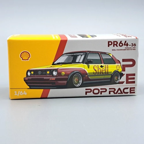 Volkswagen Golf GTI MK2 Rally 1:64 PopRace fém autó modell