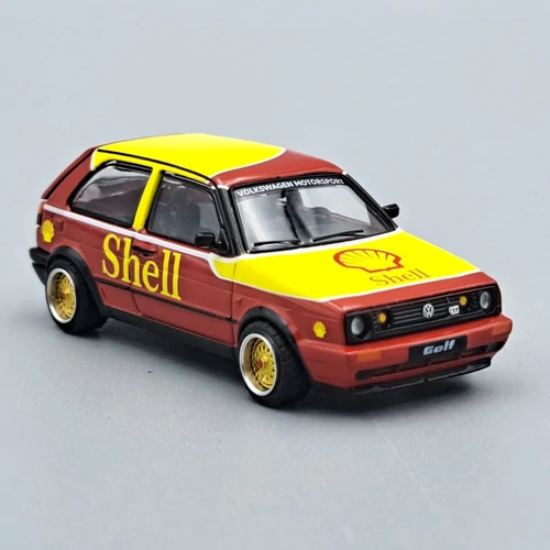 Volkswagen Golf GTI MK2 Rally 1:64 PopRace fém autó modell