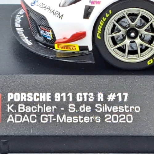 Porsche 911 GT3 #17 ADAC GT M. 2020 1:43 IXO fém autó modell