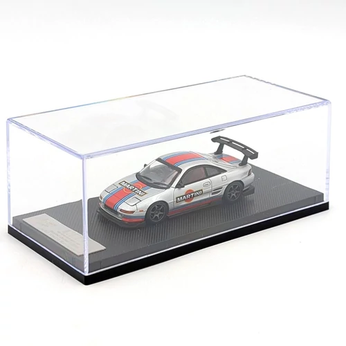 Toyota MR2 martini China Expo 2023 1:64 Microturbo modellautó  