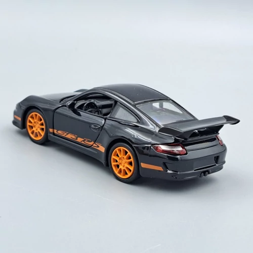 Porsche 911 GT3 RS fekete Welly modell autó