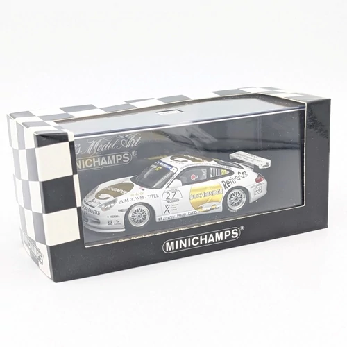 Porsche 911 GT3 #27 2005 1:43 Minichamps versenyautó modell