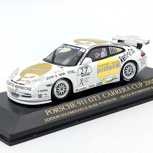 Porsche 911 GT3 #27 2005 1:43 Minichamps versenyautó modell