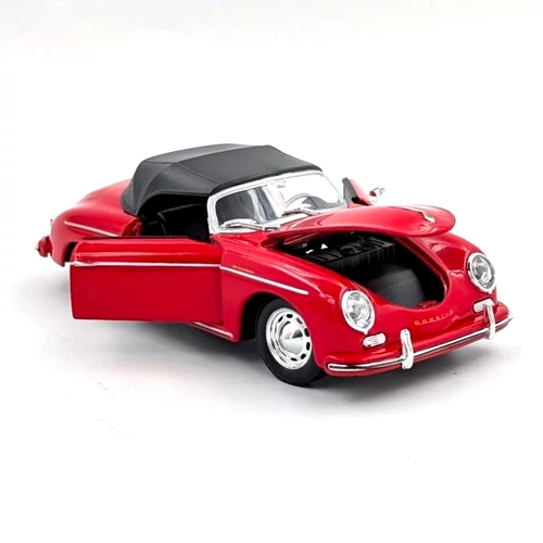  Porsche 356A Speedster 1:24 Welly retró fém autómodell