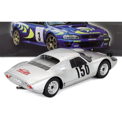 Porsche 904 Carrera GTS 1:18 #150 szürke retró autó modell