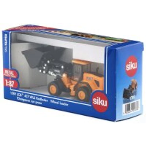 JCB 457 traktor markolóval 1:87 SIKU fém autómodell