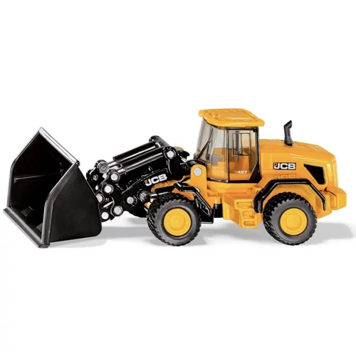 JCB 457 traktor markolóval 1:87 SIKU fém autómodell