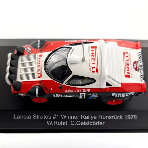  Lancia Stratos #1 1978 1:43 W.Röhrl CMR retró versenyautó modell