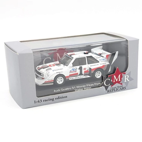 Audi Quattro S1 1987 1:43 W.Röhrl CMR modellautó