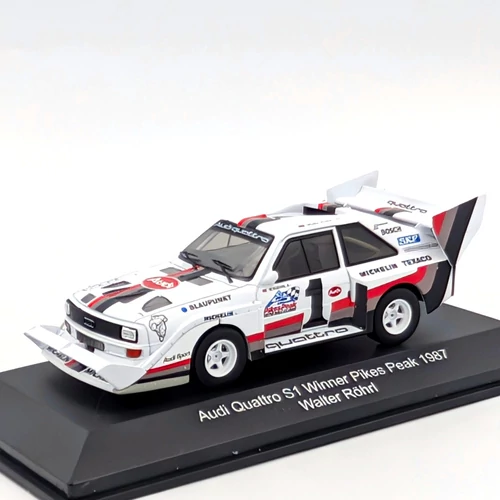 Audi Quattro S1 1987 1:43 W.Röhrl CMR modellautó