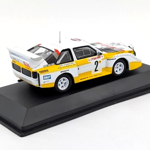 Audi Quattro S1 1986 1:43 W.Röhrl CMR versenyautó modell