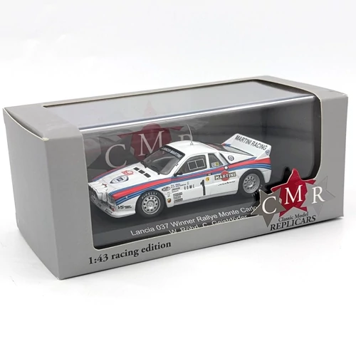 Lancia 037 #1 1983 1:43 Walter Röhrl CMR retró versenyautó modell