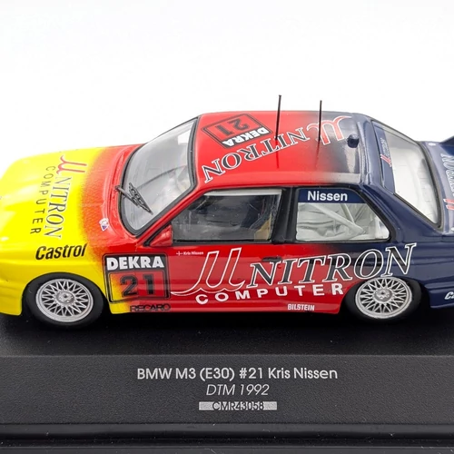 BMW M3 (E30) #21 1:43 DTM 1992 CMR versenyautó modell