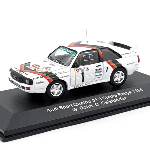 Audi Sport Quattro 1984 1:43 W.Röhl CMR fém versenyautó modell