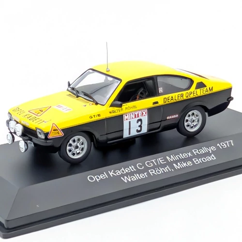 Opel Kadett C GT/E 1977 1:43 W.Röhrl CMR retró versenyautó modell