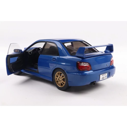 Subaru Impreza WRX STI 2003 1:18 Solido modell autó
