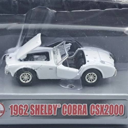 Shelby Cobra CSX2000 1962 1:64 fehér retró autó modell