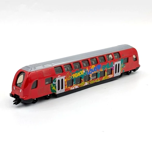 Double-deck-train 1970 1:87 Siku vonat modell