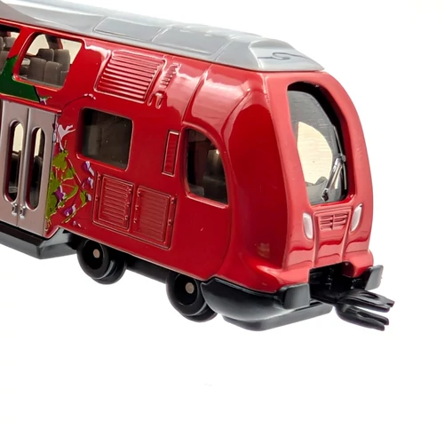 Double-deck-train 1970 1:87 Siku vonat modell