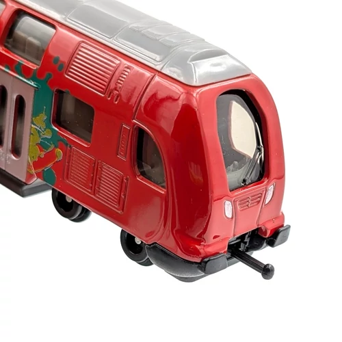 Double-deck-train 1970 1:87 Siku vonat modell