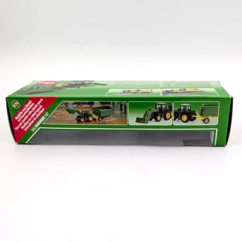 John Deere traktor utánfutóval Siku 1843