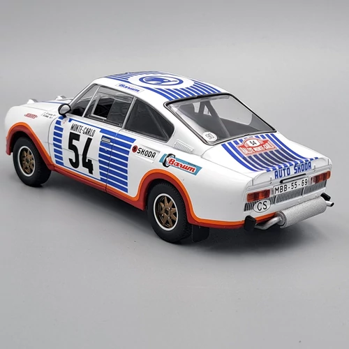 Skoda 130RS No.54 Rally Monte Carlo 1:24 Ixo fém modell autó