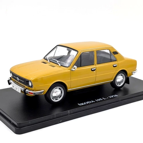 Skoda 105L 1978 1:24 retró modellautó Altaya