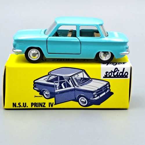 NSU Prinz IV Turquoise 1962 1:43 Solido retró autó modell