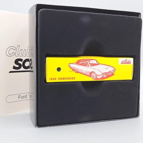Ford Thunderbird Coupe 1963 1:43 Solido retró autó modell